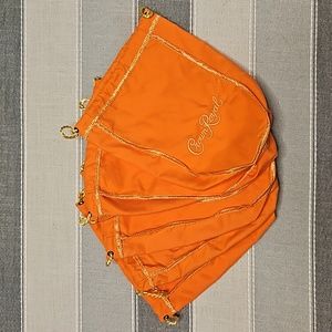 Lot of 5 Crown Royal Peach bags